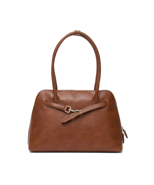 DENU（デヌ）の「[アウトレット] NOA BAG [BROWN SILVER]（ショルダーバッグ・レディース・ブラウン・FREE）」の6枚目の写真