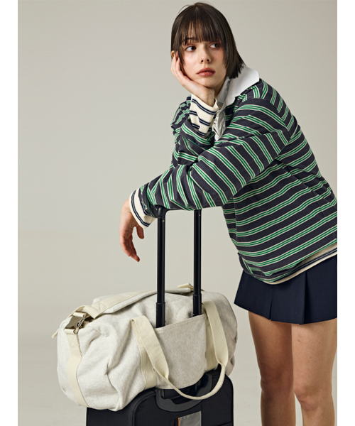 Salad bowls（サラダボール）の「410 Travel Bag [MELANGE]（メッセンジャーバッグ・レディース・ライトホワイト・FREE）」の7枚目の写真