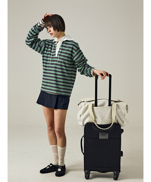 Salad bowls（サラダボール）の「410 Travel Bag [MELANGE]（メッセンジャーバッグ・レディース・ライトホワイト・FREE）」の3枚目の写真