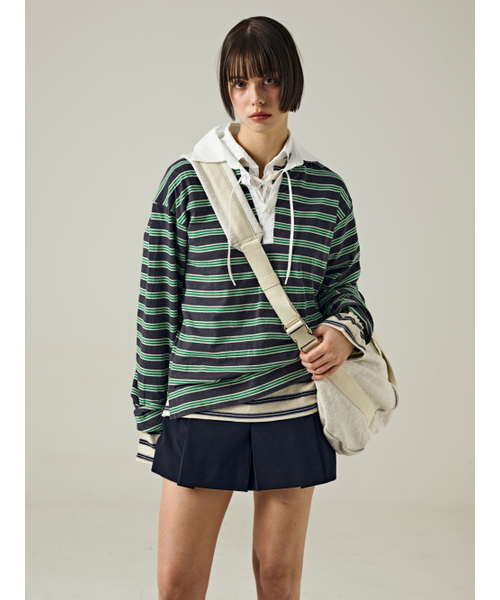 Salad bowls（サラダボール）の「410 Travel Bag [MELANGE]（メッセンジャーバッグ・レディース・ライトホワイト・FREE）」の14枚目の写真