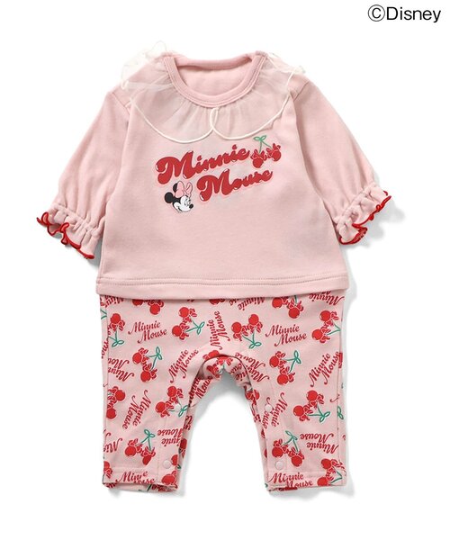 リンク】ディズニーキャラクター ミニーマウス/カバーオール