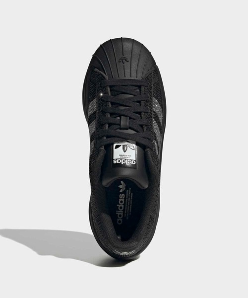 adidas（アディダス）の「スーパースター ボールド シューズ / 厚底スニーカー / アディダスオリジナルス adidas Originals（スニーカー・レディース・ブラック・23.0cm/23.5cm/24.0cm/24.5cm/25.0cm/22.0cm/22.5cm/25.5cm/26.0cm/26.5cm/27.0cm/27.5cm/28.0cm）」の2枚目の写真