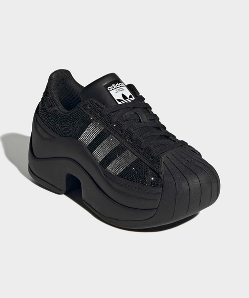 adidas（アディダス）の「スーパースター ボールド シューズ / 厚底スニーカー / アディダスオリジナルス adidas Originals（スニーカー・レディース・ブラック・23.0cm/23.5cm/24.0cm/24.5cm/25.0cm/22.0cm/22.5cm/25.5cm/26.0cm/26.5cm/27.0cm/27.5cm/28.0cm）」の4枚目の写真
