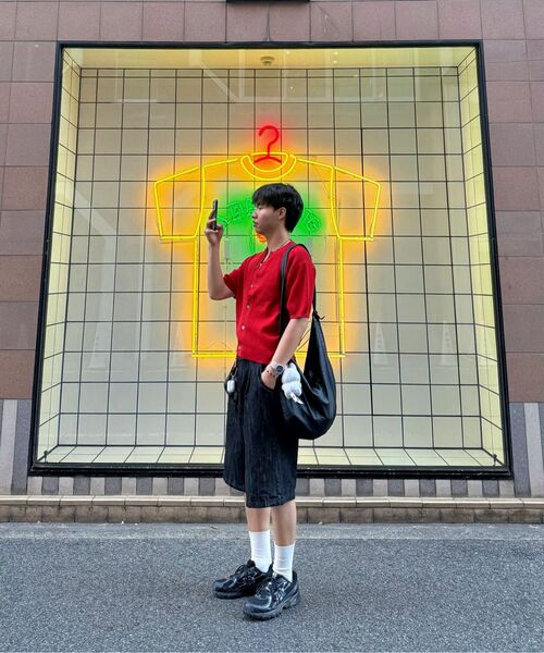 ANOLORCODE(アノローコード)の「スラブウォッシングバミューダデニムパンツ(ブラック)(その他パンツ・レディース・その他・SMALL/MEDIUM/LARGE)」の15枚目の写真