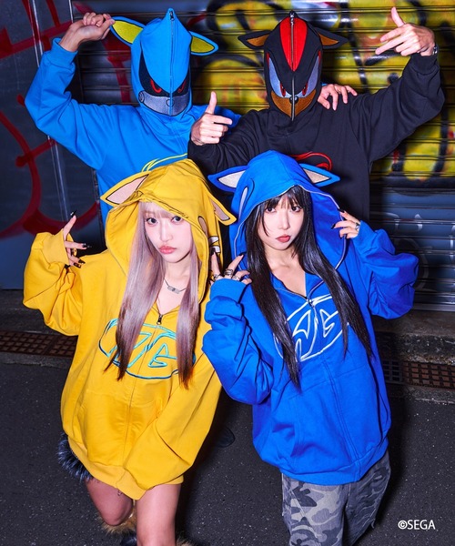 A'GEM/9x.kom『A'gem/エージェム』 A'GEM/9 × .kom 『A'gem/エージェム』 METAL SONIC ZIP UP HOODIE