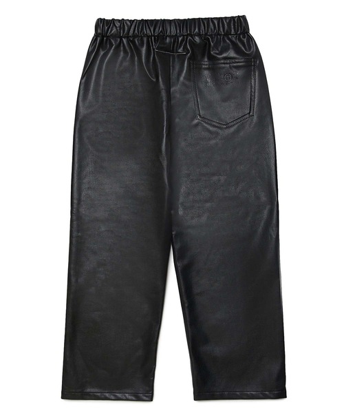 MM6 Maison Margiela（ｴﾑｴﾑｼｯｸｽ ﾒｿﾞﾝ ﾏﾙｼﾞｪﾗ）の「MM6 Maison Margiela(エムエムシックス メゾン マルジェラ)Kids & Junior ロングパンツ（その他パンツ・キッズ・ブラック・14Y/16Y/12Y）」の3枚目の写真