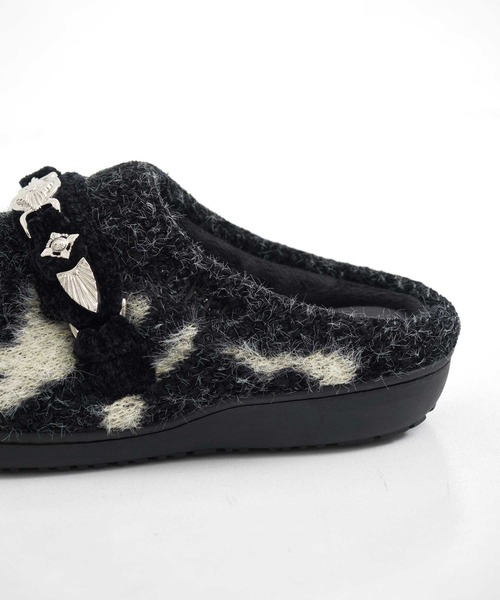 TOGA PULLA（トーガ　プルラ）の「【TOGA PULLA/トーガプルラ】Knit slip-on TOGA×SUBU/ニットスリッポン/スブコラボレーション（スリッポン・レディース・ネイビー/ブラック・0/1）」の12枚目の写真