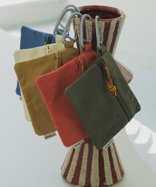 L.L.Bean（エルエルビーン）の「【L.L.Bean for SALON（エル・エル・ビーン）】別注グローサリー・トート＆チャームポーチ（トートバッグ・レディース・レッド系その他/キャメル/イエロー系その他/ブルー系その他4/カーキ・FREE）」の6枚目の写真