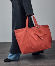 L.L.Bean（エルエルビーン）の「【L.L.Bean for SALON（エル・エル・ビーン）】別注グローサリー・トート＆チャームポーチ（トートバッグ）」