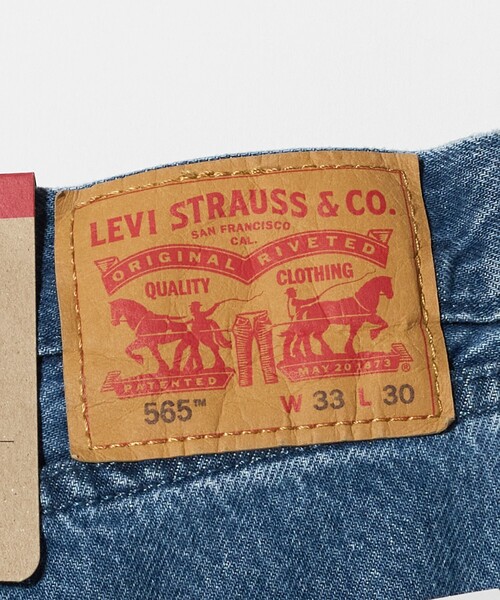 Levi's（リーバイス）の「【別注】＜Levi's(R)＞565 ルーズ ストレート デニム パンツ ジーンズ（デニムパンツ・メンズ・コバルトブルー・36inch/34inch/33inch/32inch/31inch/30inch/29inch/38inch）」の22枚目の写真