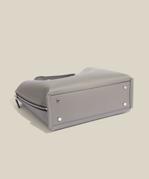 E'POR（エポール）の「【E'POR】Y BAG Wide/A4対応・通勤・26SS（トートバッグ・レディース・ダークグリーン/グレー/ダークブラウン/ブラック/キナリ・FREE）」の16枚目の写真