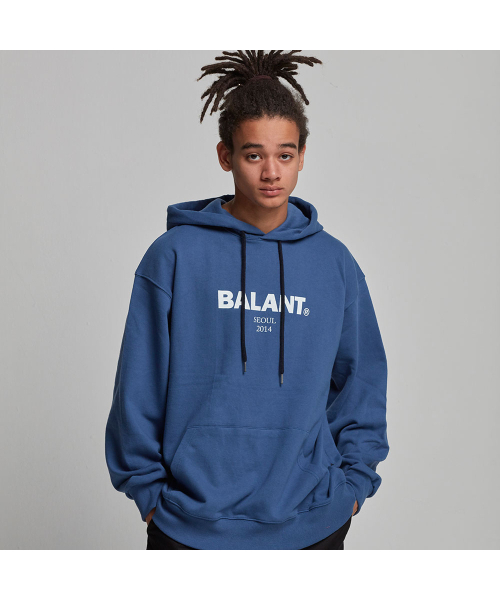 BALANT(バラント)の「オリジナルヘビーロゴベーシックフードパーカー - ネイビー(パーカー・メンズ・その他・MEDIUM/LARGE)」の1枚目の写真