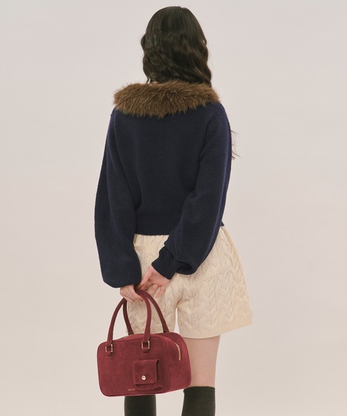 loin nuit ロワンニュイ ニュアンスデザイン2wayカーディガン nuance