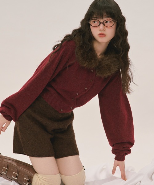 は*ま様 loin nuit ニュアンスデザイン2wayカーディガン nuance design 2way cardigan / ニュアンスデザイン2wayカーディガン