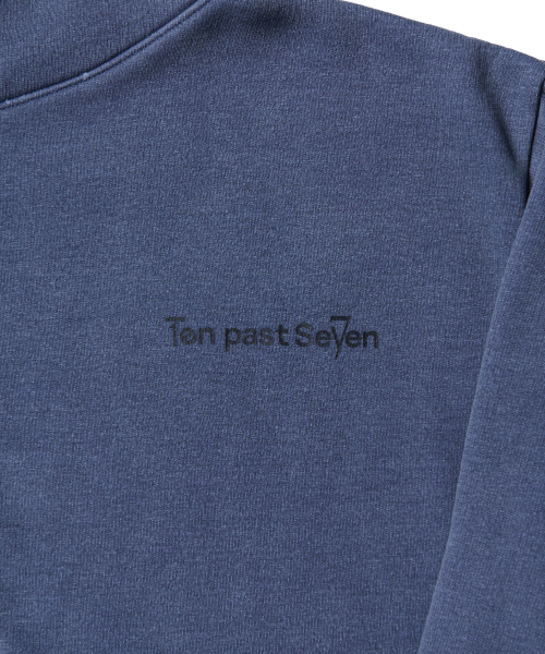 TEN PAST SEVEN(テン ファスト セブン)の「ヴィンテージウォッシングピグメントフードジップアップ - デニム(パーカー・メンズ・その他・SMALL/LARGE/Lsize/Ssize)」の7枚目の写真