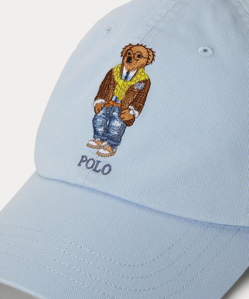 Polo Ralph Lauren ポロベア ツイル ボール キャップ Polo ベア ツイル ボール キャップ（キャップ）｜POLO RALPH LAUREN
