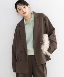 RAGEBLUE（レイジブルー）の「ルーズダブルテーラードジャケット/セットアップ対応（テーラードジャケット）」