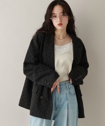 RAGEBLUE（レイジブルー）の「ルーズダブルテーラードジャケット/セットアップ対応（テーラードジャケット）」