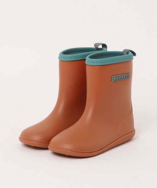 MARKEY'S（マーキーズ）の「【MARKEY'S】レインシューズ（レインシューズ・キッズ・ブルー/ライトブルー/ブラウン/グリーン/マスタード/サンドベージュ/ライトピンク/ブラック・19cm/18cm/17cm/16cm/15cm/14cm/13cm/20cm）」の3枚目の写真
