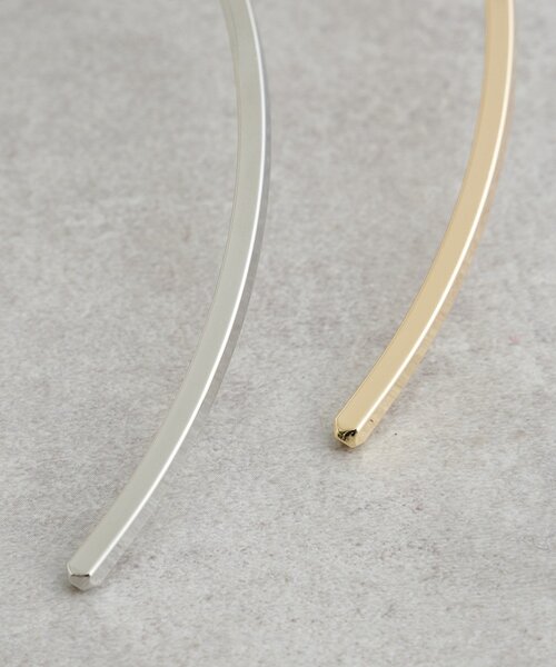 SHENERY(シーナリー)の「エッジラインネックカフ(チョーカー・レディース・シルバー/ゴールド・FREE)」の4枚目の写真