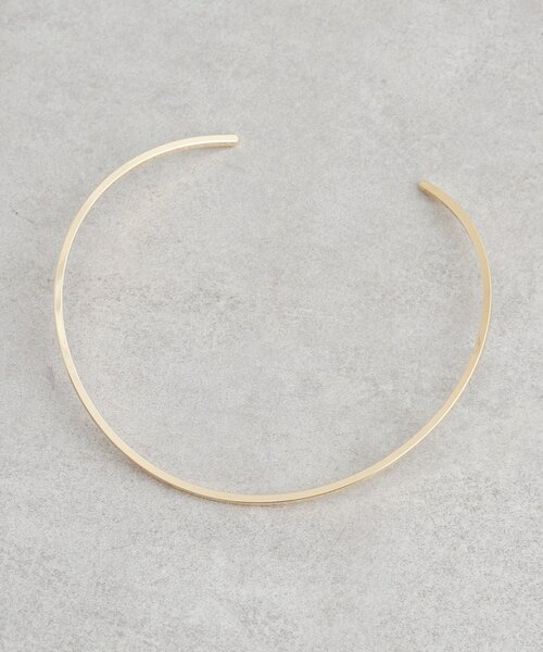 SHENERY(シーナリー)の「エッジラインネックカフ(チョーカー・レディース・シルバー/ゴールド・FREE)」の6枚目の写真