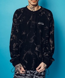 Subciety | Henry neck waffle L/S(Tシャツ/カットソー)