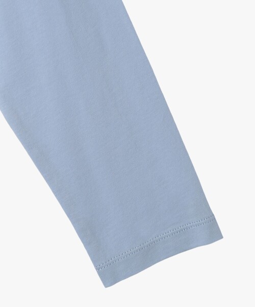 agnes b.（アニエスベー）の「キッズ ロゴ ハート プリント コットン 長袖 Tシャツ（Tシャツ/カットソー・キッズ・ネイビー・8YEAR/4YEAR/6YEAR/10YEAR/12YEAR）」の4枚目の写真