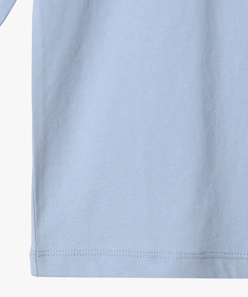 agnes b.（アニエスベー）の「キッズ ロゴ ハート プリント コットン 長袖 Tシャツ（Tシャツ/カットソー・キッズ・ネイビー・8YEAR/4YEAR/6YEAR/10YEAR/12YEAR）」の5枚目の写真