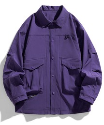 12A7-SZ ルーズフィット ライトシェル ワークジャケット