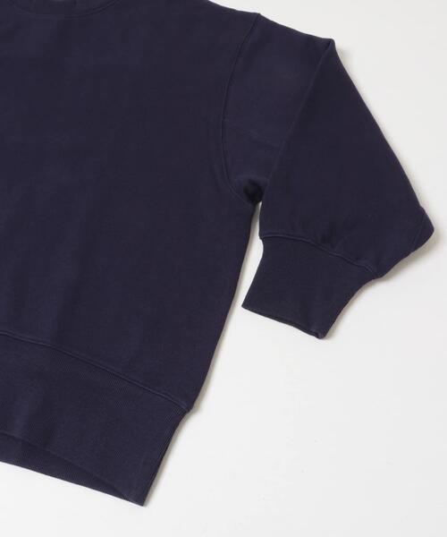 FORK&SPOON（フォークアンドスプーン）の「FORK&SPOON　バックボタンスウェット（スウェット・レディース・オートミール/ネイビー・1）」の11枚目の写真