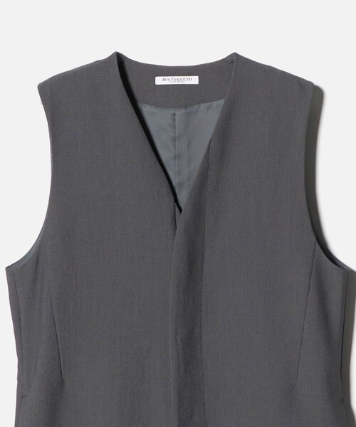 BEAUTY&YOUTH UNITED ARROWS(ビューティーアンドユースユナイテッドアローズ)の「Vネックオールインワン(つなぎ/オールインワン・レディース・ダークグレー/ブラック・M/S)」の16枚目の写真