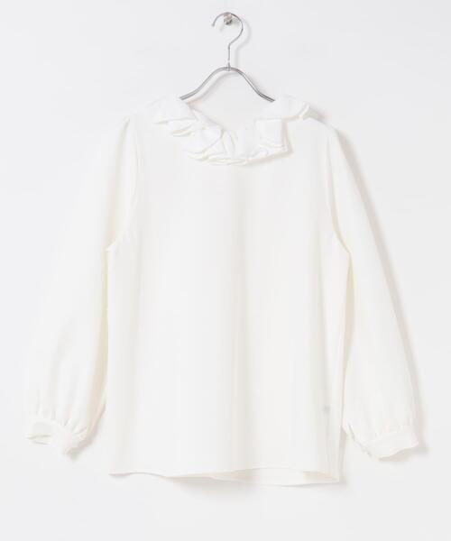 URBAN RESEARCH ROSSO WOMEN（アーバンリサーチ　ロッソ）の「『WEB限定』コサージュカラー2WAYブラウス（シャツ/ブラウス・レディース・オフホワイト/ブラック系その他・FREE）」の12枚目の写真