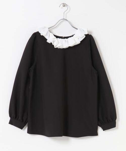 URBAN RESEARCH ROSSO WOMEN（アーバンリサーチ　ロッソ）の「『WEB限定』コサージュカラー2WAYブラウス（シャツ/ブラウス・レディース・オフホワイト/ブラック系その他・FREE）」の21枚目の写真