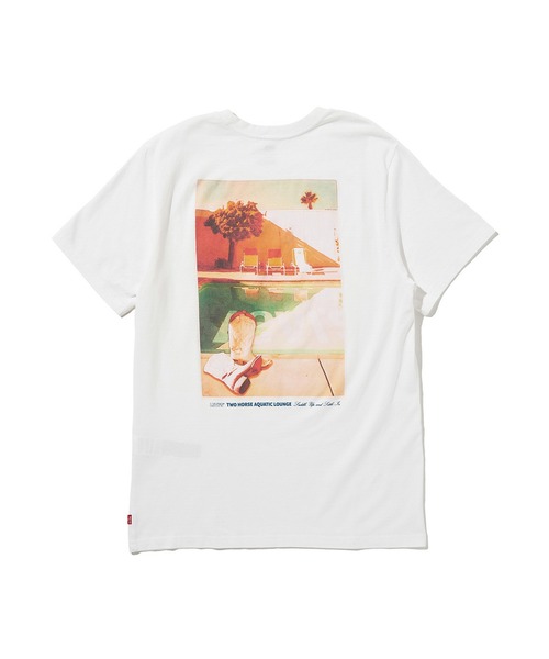 Levi's(リーバイス)の「Levi's/リーバイス ショートスリーブ リラックス Tシャツ(Tシャツ/カットソー・メンズ・ホワイト・XL/L/M/S)」の5枚目の写真