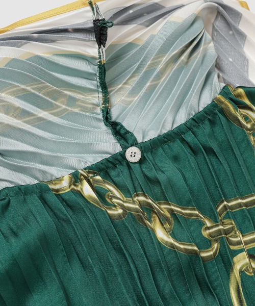 Acne Studios（アクネストゥディオズ）の「FN-WN-BLOU001266（シャツ/ブラウス・レディース・グリーン・36/34）」の6枚目の写真