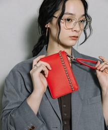 Beau're（ヴュレ）の「BEAURE スタッズ レザー マルチ ポーチ（ポーチ）」
