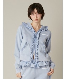 FURFUR | フリルジップアップフーディー(パーカー)