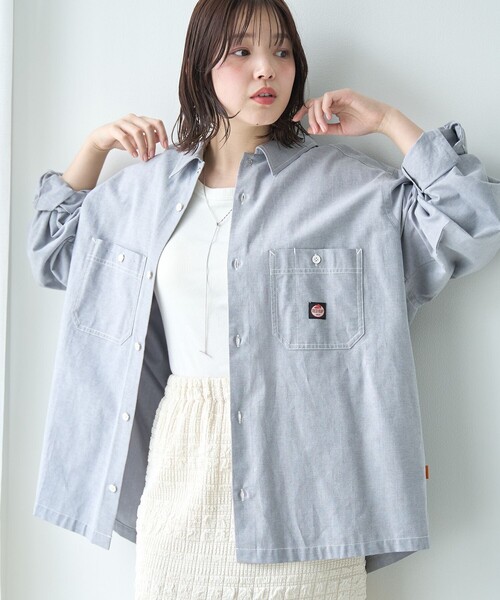 RED KAP(レッドキャップ)の「REDKAP(レッドキャップ)別注オックスフォードシャツ【Youtube紹介アイテム】(シャツ/ブラウス・メンズ・イエロー/ホワイト/グレー・S/L/M)」の2枚目の写真