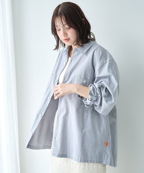 RED KAP(レッドキャップ)の「REDKAP(レッドキャップ)別注オックスフォードシャツ【Youtube紹介アイテム】(シャツ/ブラウス・メンズ・イエロー/ホワイト/グレー・S/L/M)」の5枚目の写真
