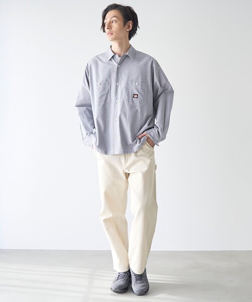 RED KAP(レッドキャップ)の「REDKAP(レッドキャップ)別注オックスフォードシャツ【Youtube紹介アイテム】(シャツ/ブラウス・メンズ・イエロー/ホワイト/グレー・S/L/M)」の7枚目の写真