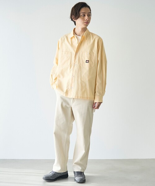 RED KAP(レッドキャップ)の「REDKAP(レッドキャップ)別注オックスフォードシャツ【Youtube紹介アイテム】(シャツ/ブラウス・メンズ・イエロー/ホワイト/グレー・S/L/M)」の13枚目の写真
