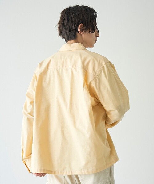 RED KAP(レッドキャップ)の「REDKAP(レッドキャップ)別注オックスフォードシャツ【Youtube紹介アイテム】(シャツ/ブラウス・メンズ・イエロー/ホワイト/グレー・S/L/M)」の15枚目の写真