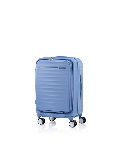AMERICAN TOURISTER（アメリカンツーリスター）の「アメリカンツーリスター FRONTEC スピナー61 エキスパンダブル エレメントブルー（スーツケース/キャリーバッグ・レディース・ダークブルー・M）」の2枚目の写真