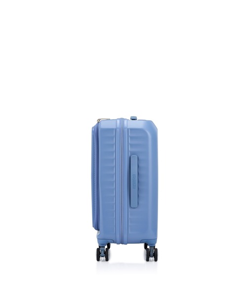 AMERICAN TOURISTER（アメリカンツーリスター）の「アメリカンツーリスター FRONTEC スピナー61 エキスパンダブル エレメントブルー（スーツケース/キャリーバッグ・レディース・ダークブルー・M）」の4枚目の写真