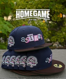 NEW ERA（ニューエラ）の「ニューエラ【NEW ERA】-  HOMEGAME別注 ヒューストン・アストロズ キャップ【Houston Astros CO 59FIFTY 45th Anniversary Oceanside Blue/Brown】（キャップ）」
