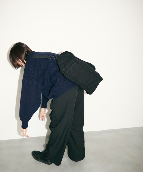 TONER(トナー)の「2WAYコーデュロイボストンバッグ/ショルダーバッグ/ロゴプレート付き(ボストンバッグ・レディース・グリーン/ブラック/グレー/ブラウン・FREE)」の15枚目の写真