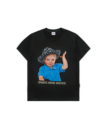 acme de la vie | COWBOY LETTERING BABY FACE SHORT SLEEVE T-SHIRT(Tシャツ/カットソー)