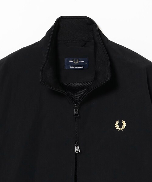 FRED PERRY（フレッドペリー）の「【別注】FRED PERRY / SHELL JACKET 26SS（ブルゾン・メンズ・ブラック・X-LARGE/MEDIUM/SMALL/LARGE）」の3枚目の写真