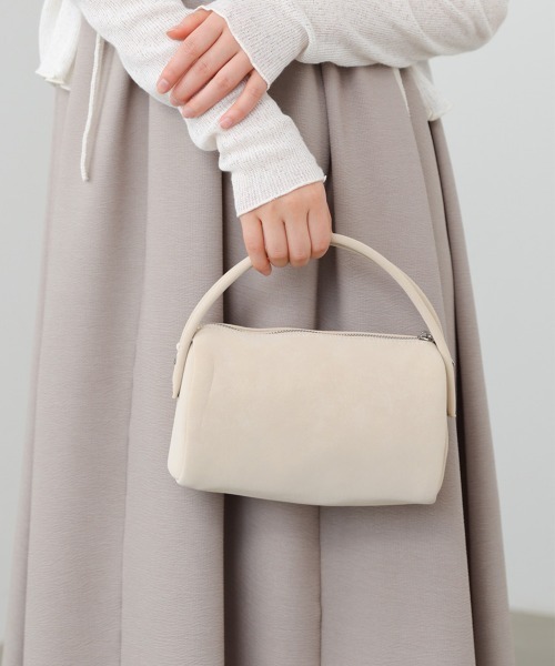 Bab（バブ）の「2WAYスエード調ミニバッグ（ショルダーバッグ・レディース・ブルー/アイボリー/ブラック・ONESIZE）」の6枚目の写真