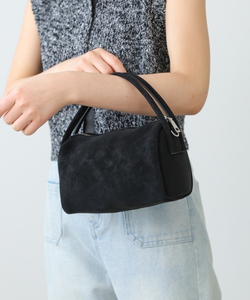 Bab（バブ）の「2WAYスエード調ミニバッグ（ショルダーバッグ・レディース・ブルー/アイボリー/ブラック・ONESIZE）」の13枚目の写真